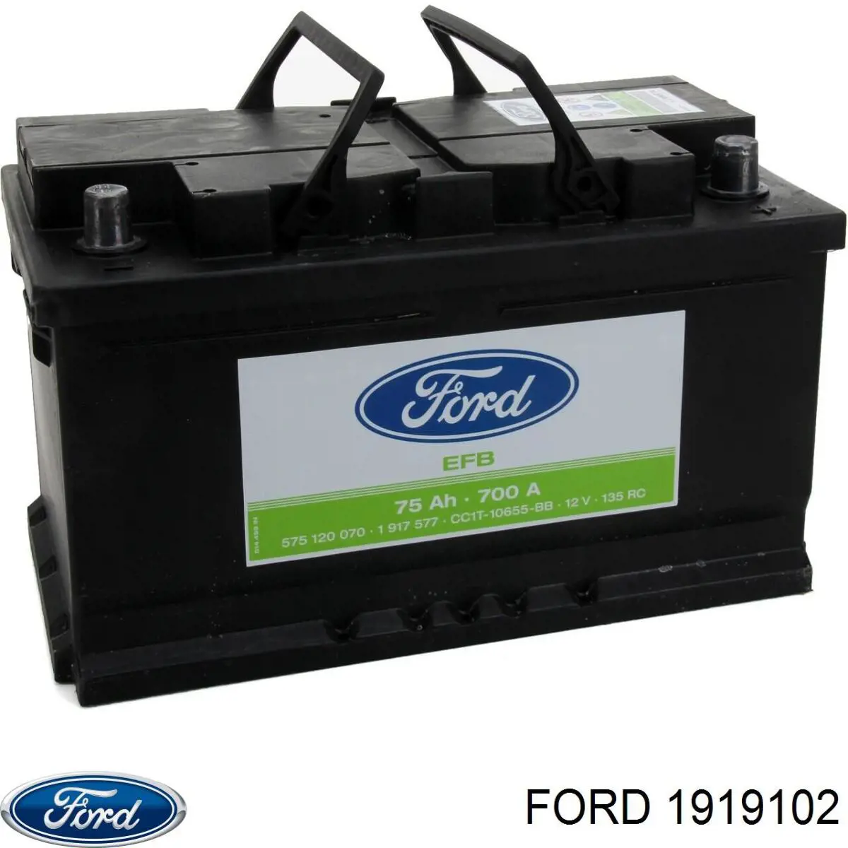 Nadkole błotnika przedniego prawe Ford 1919102 cena, od 56,18 USD