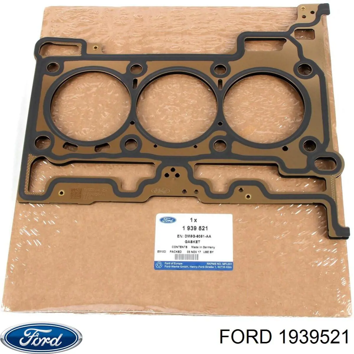 Uszczelka głowicy cylindrów Ford 1939521 cena, od 42,89 USD