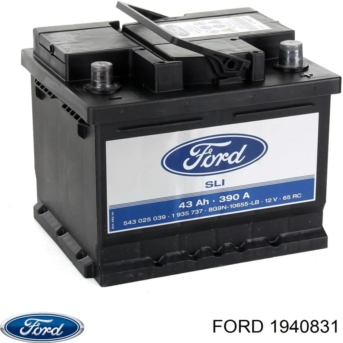 Do koszyka 1940831 Ford Bateria (akumulator)