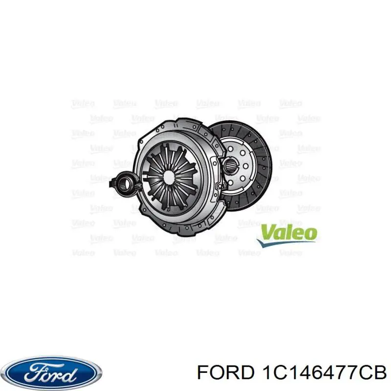 Do koszyka 1C146477CB Ford Koło zamachowe silnika