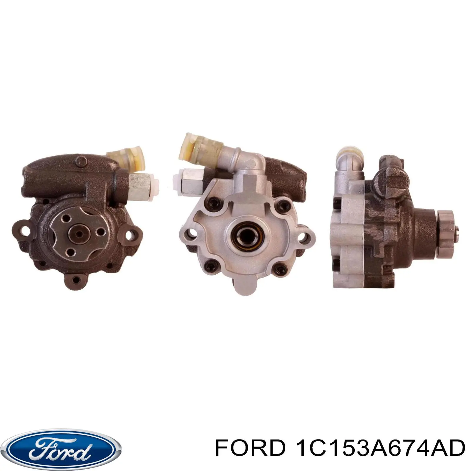Do koszyka 1C153A674AD Ford Pompa wspomagania hydraulicznego kierownicy