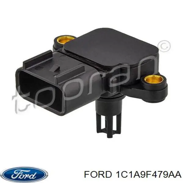 1C1A9F479AA Ford Czujnik ciśnienia doładowania (powietrza w turbinę)