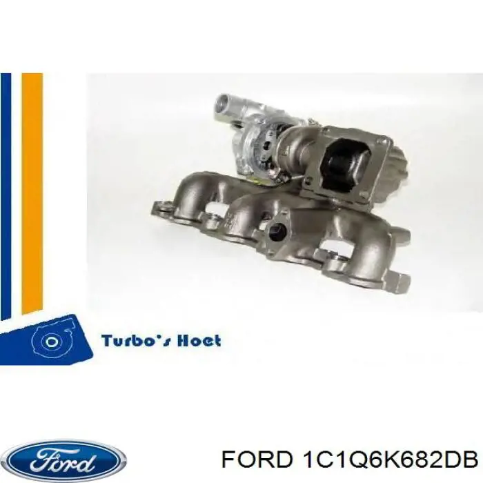 Turbina Ford 1C1Q6K682DB cena, od 239,87 USD
