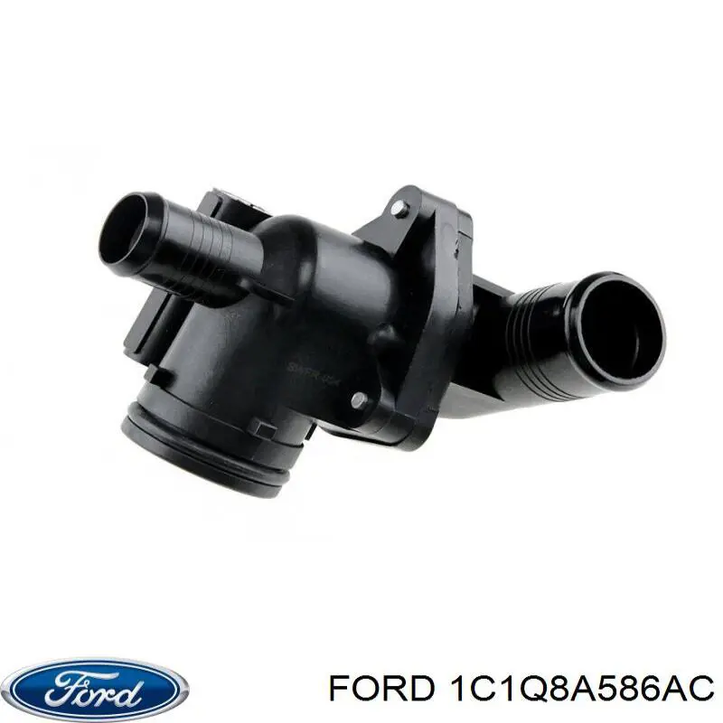 Do koszyka 1C1Q8A586AC Ford Obudowa termostatu