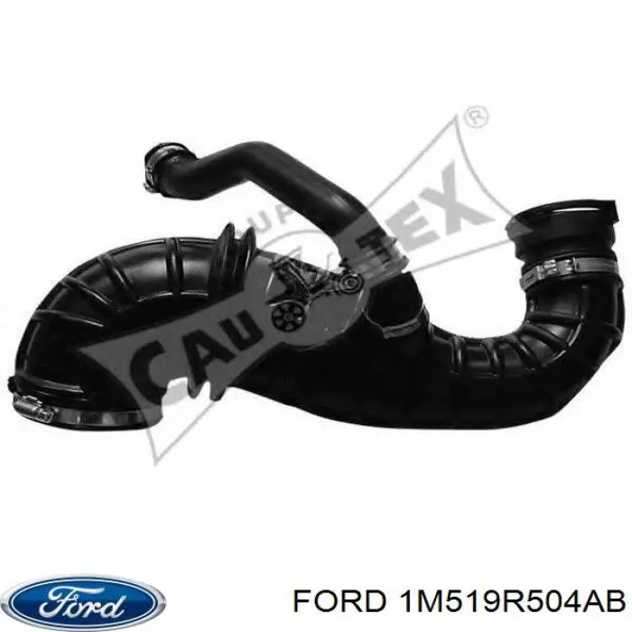 1M519R504AB Ford Króciec powietrza, przepływomierz