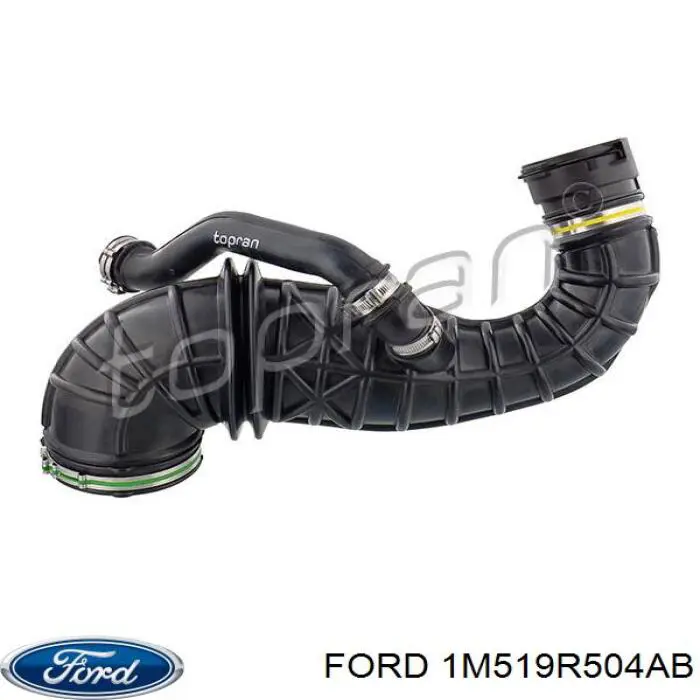 Króciec powietrza, przepływomierz 1M519R504AB Ford