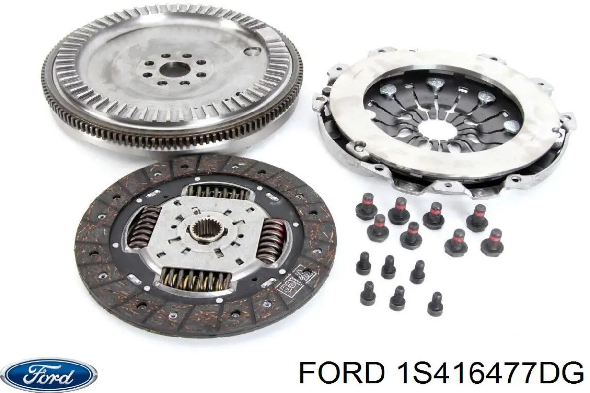 Do koszyka 1S416477DG Ford Koło zamachowe silnika