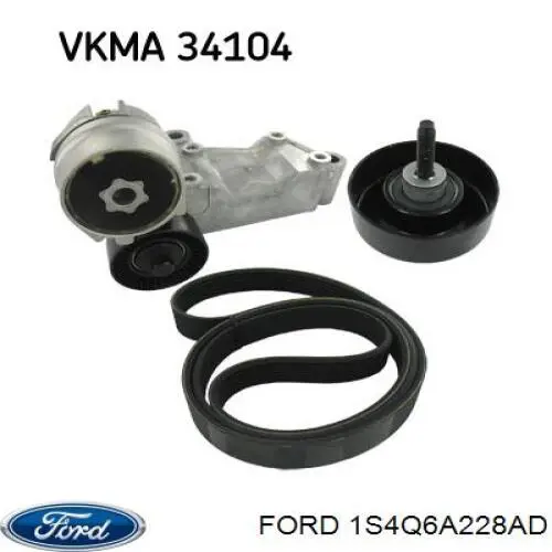 1S4Q6A228AD Ford Napinacz paska napędowego