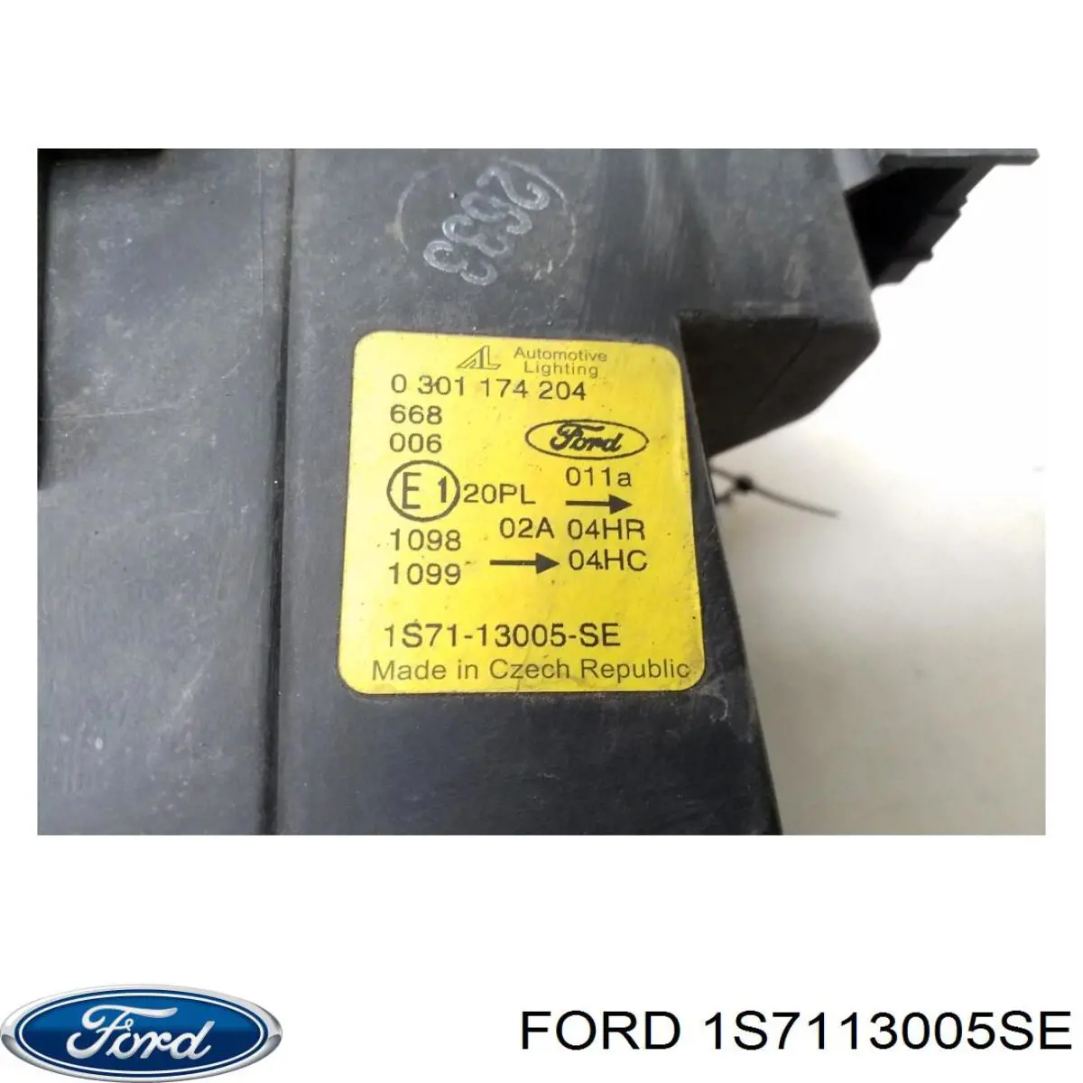 Reflektor prawy Ford 1S7113005SE cena, od 59,59 USD