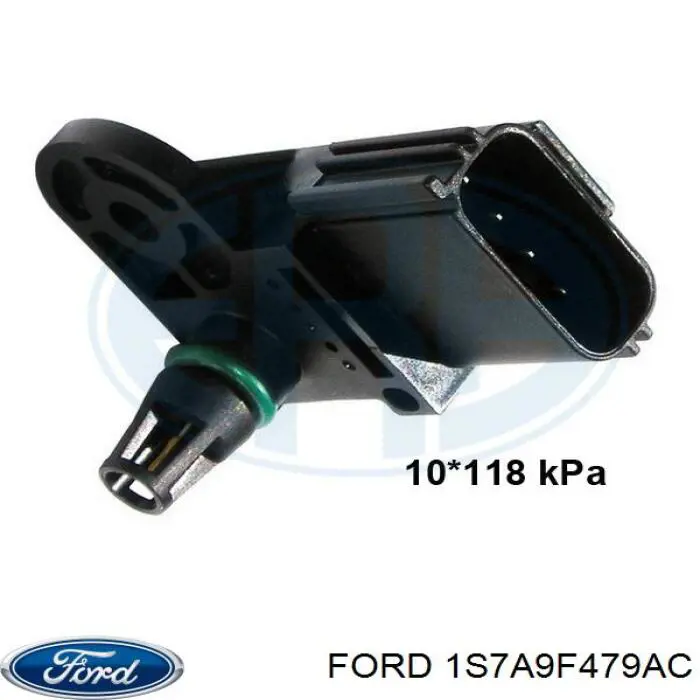 1S7A9F479AC Ford Czujnik ciśnienia w kolektorze ssącym, MAP