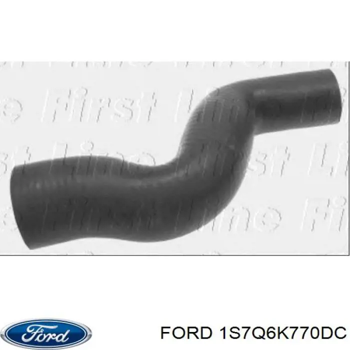 Do koszyka 1S7Q6K770DC Ford Przewód (króciec) intercoolera