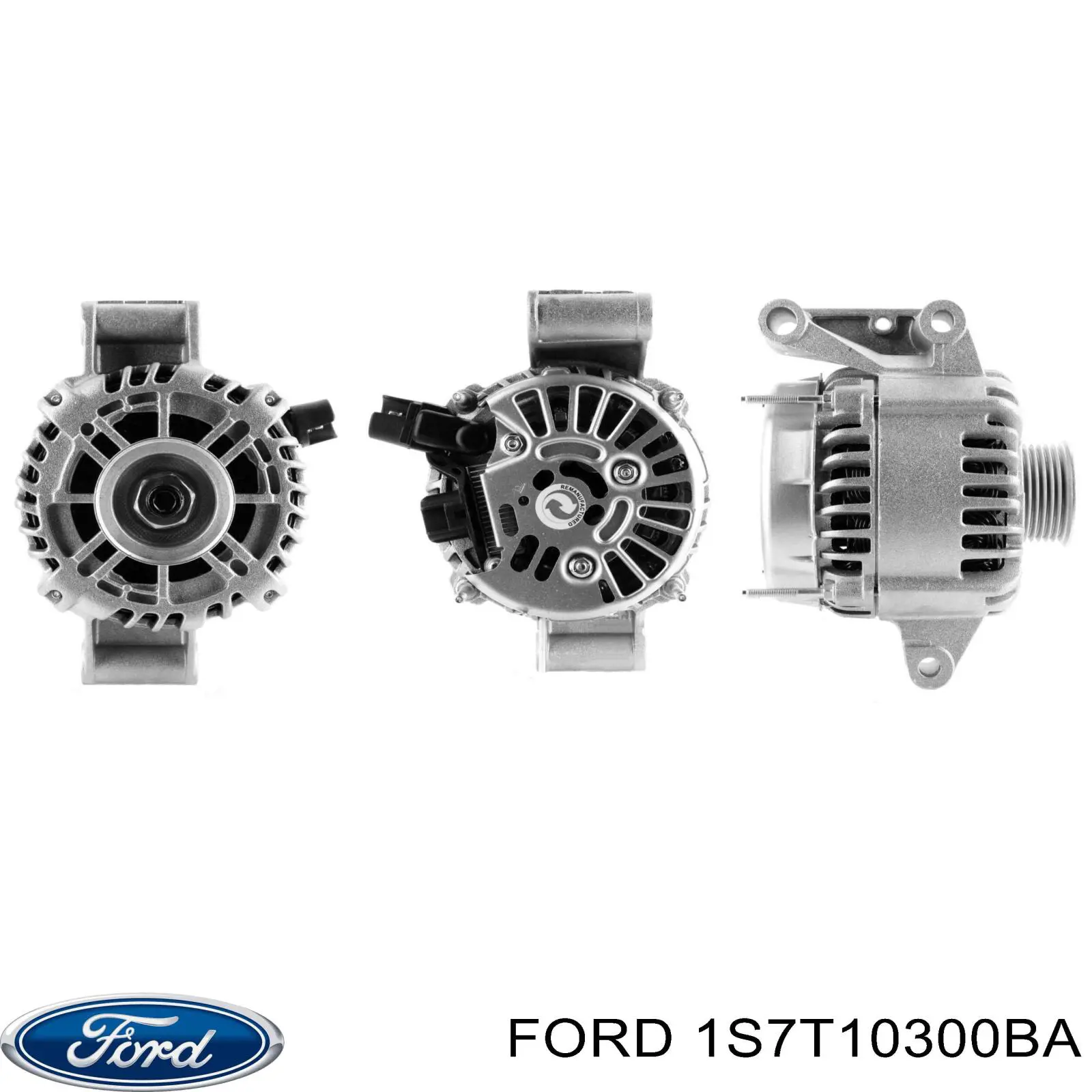 Alternator Ford 1S7T10300BA cena, od 78,63 USD