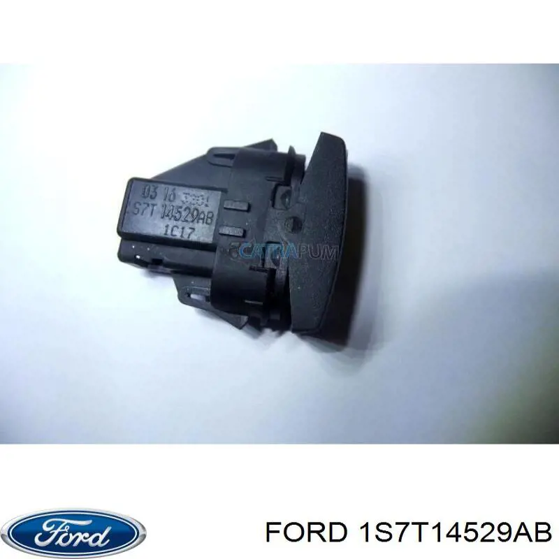 1S7T14529AB Ford Włącznik przyciskowy podnośnika szyby przedni prawy