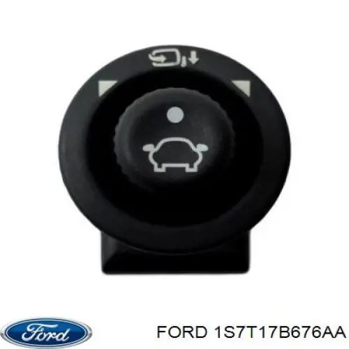 1S7T17B676AA Ford Sterownik lusterek bocznych, na drzwi