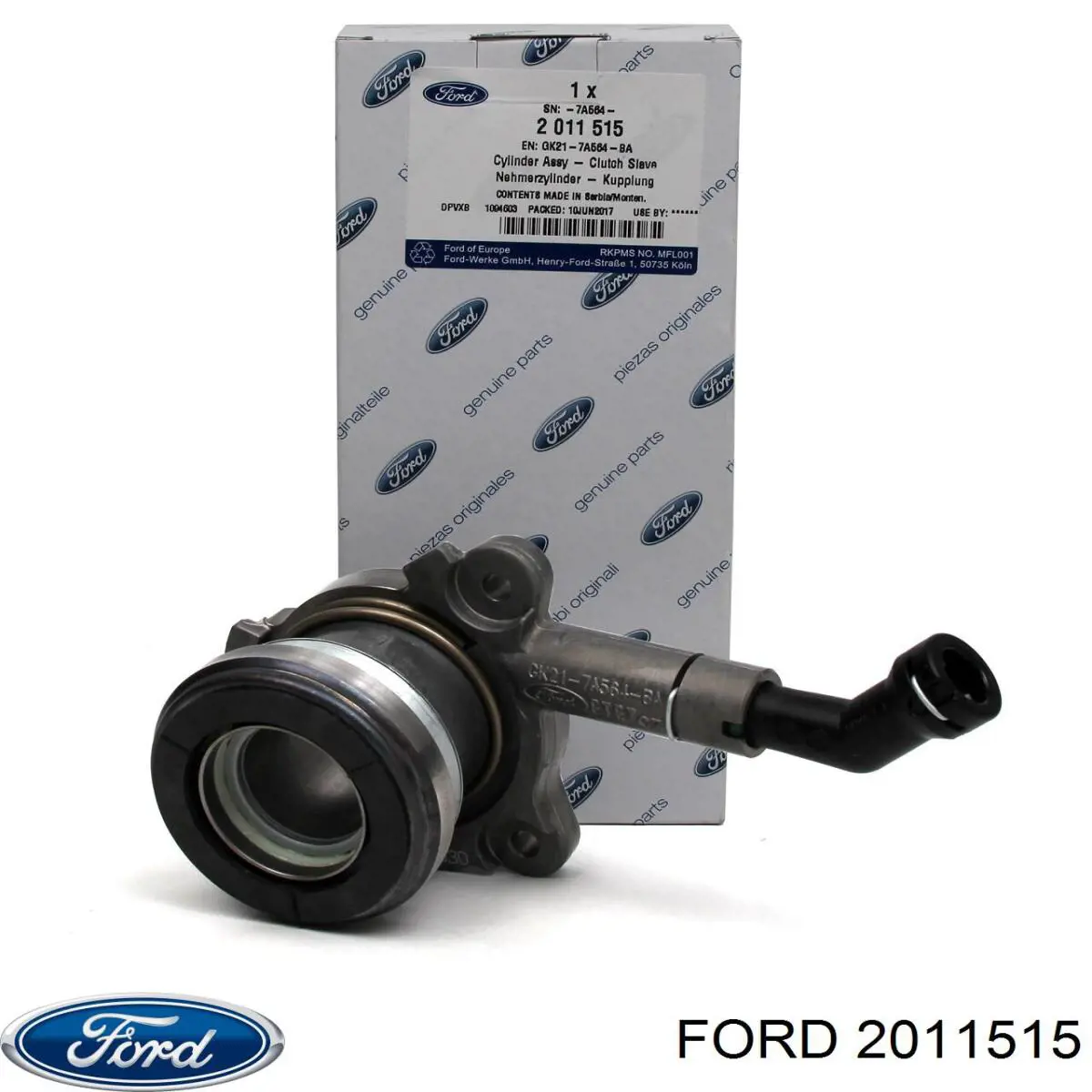 Cylinder roboczy sprzęgła (wysprzęglik) w komplecie z łożyskiem wyciskowym Ford 2011515 cena, od 56,82 USD