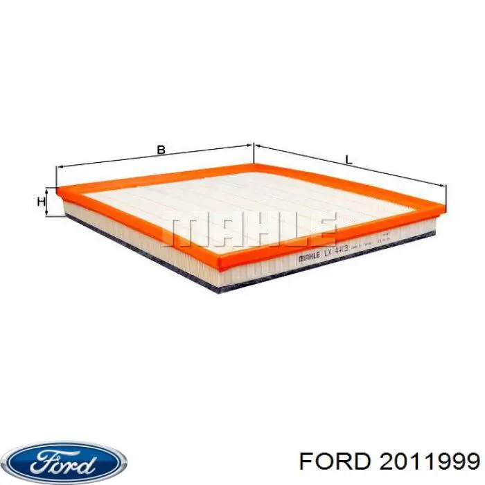 Filtr powietrza Ford 2011999 cena, od 14,59 USD