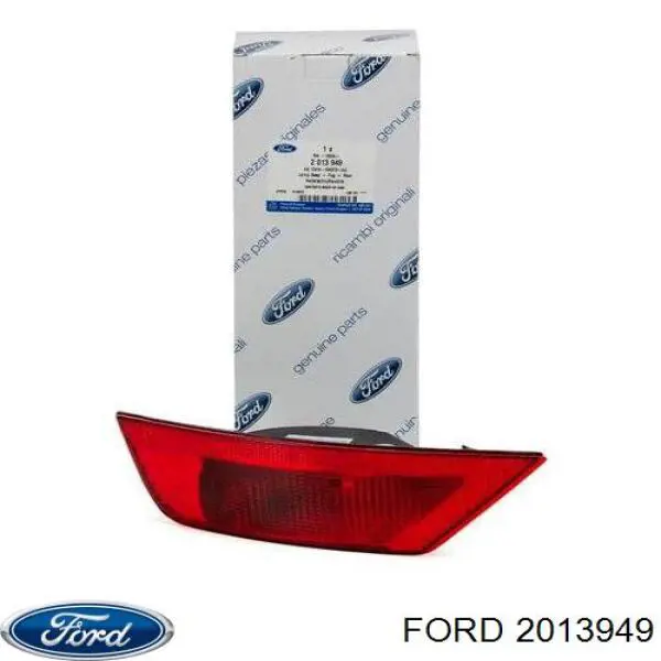 1818221 Ford przednia lampa przeciwmgielna tylna lewa