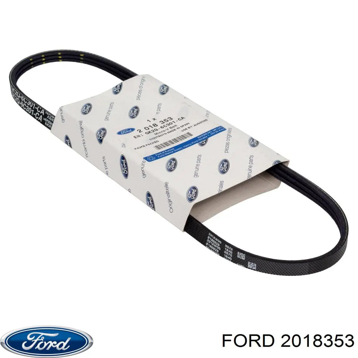 Pas napędowy mechanizmów Ford 2018353 cena, od 11,88 USD