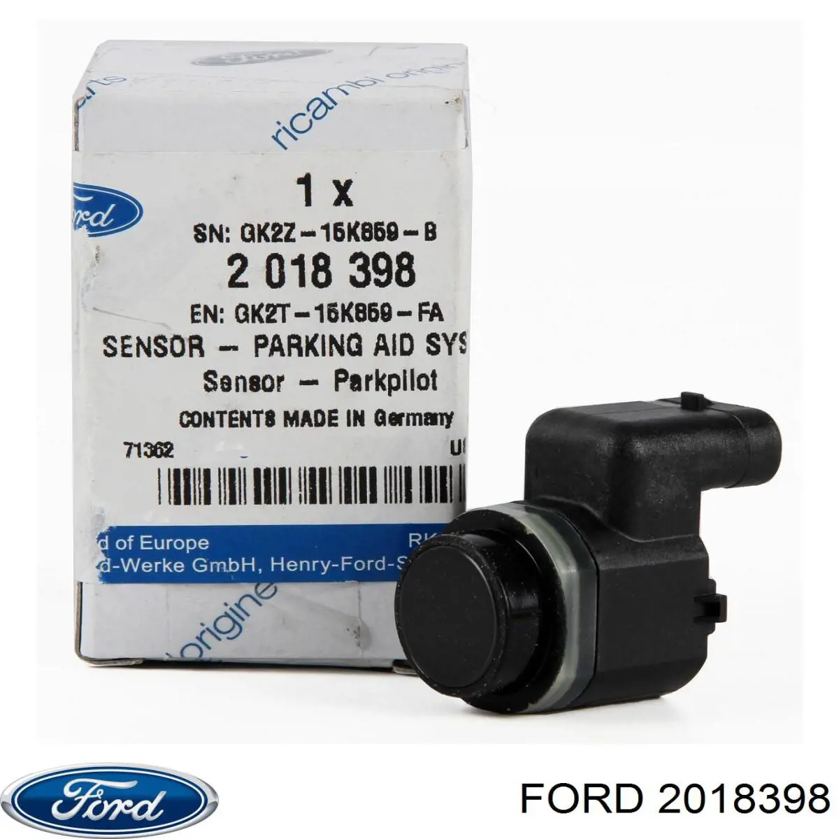 2018398 Ford Czujnik parkowania przedni