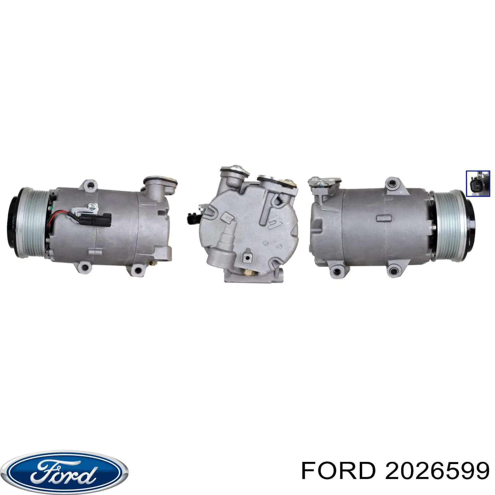 2026599 Ford Sprężarka klimatyzacji