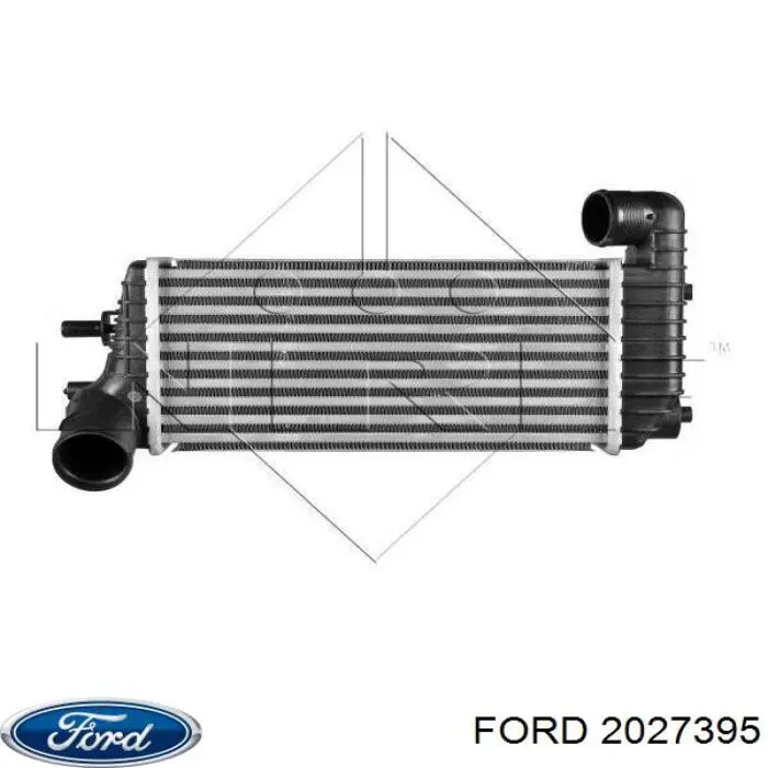 2027395 Ford chłodnica intercoolera