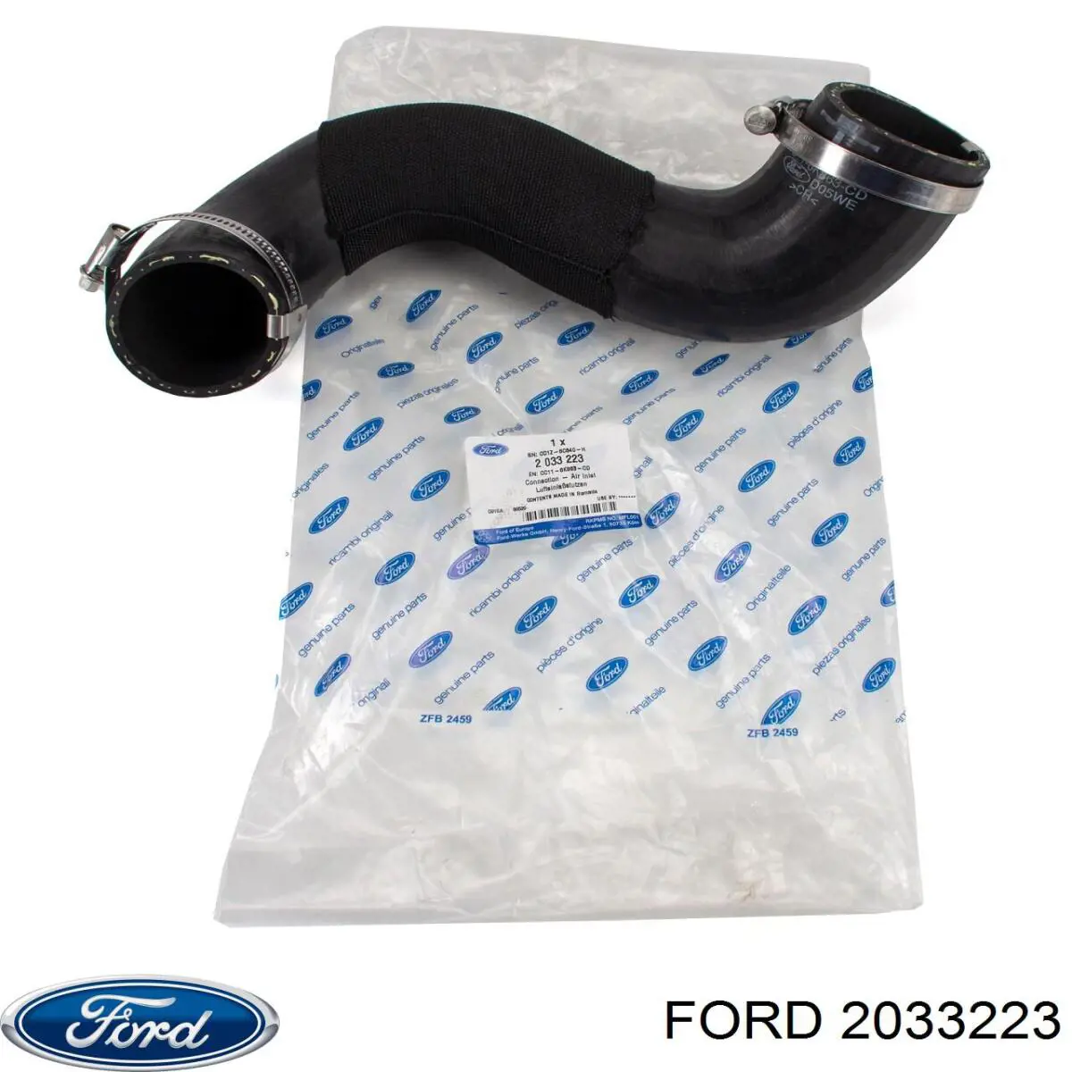 Przewód (króciec) intercoolera Ford 2033223 cena, od 27,43 USD