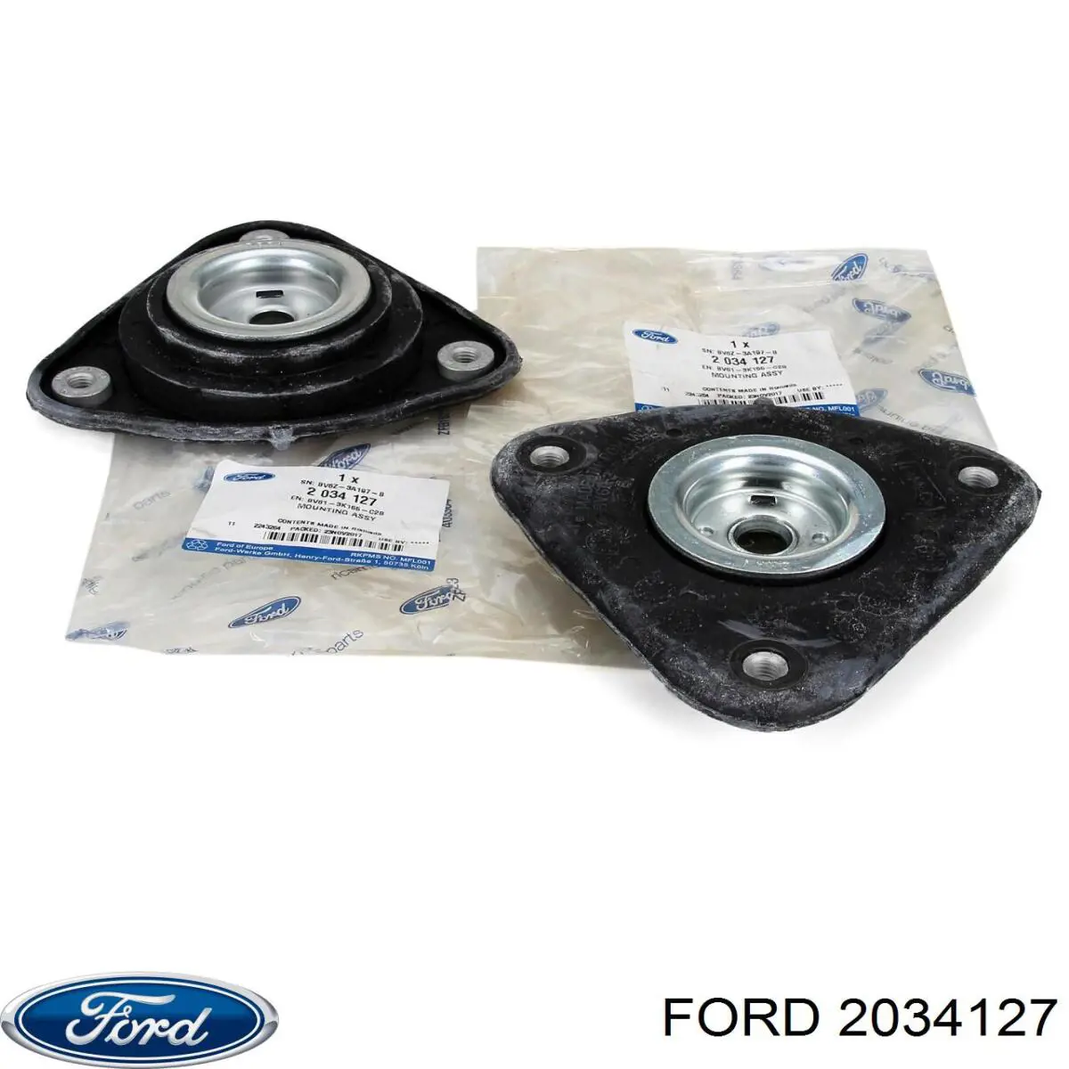 Do koszyka 2034127 Ford Poduszka amortyzatora przedniego