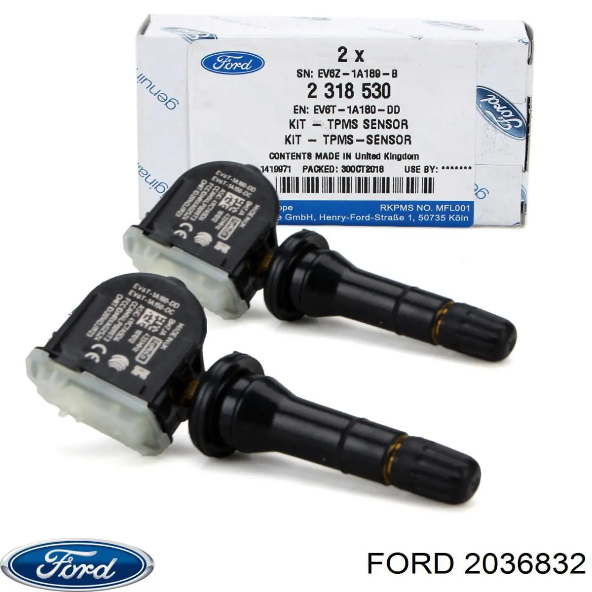 Czujnik ciśnienia w oponach Ford 2036832 cena, od 55,90 USD