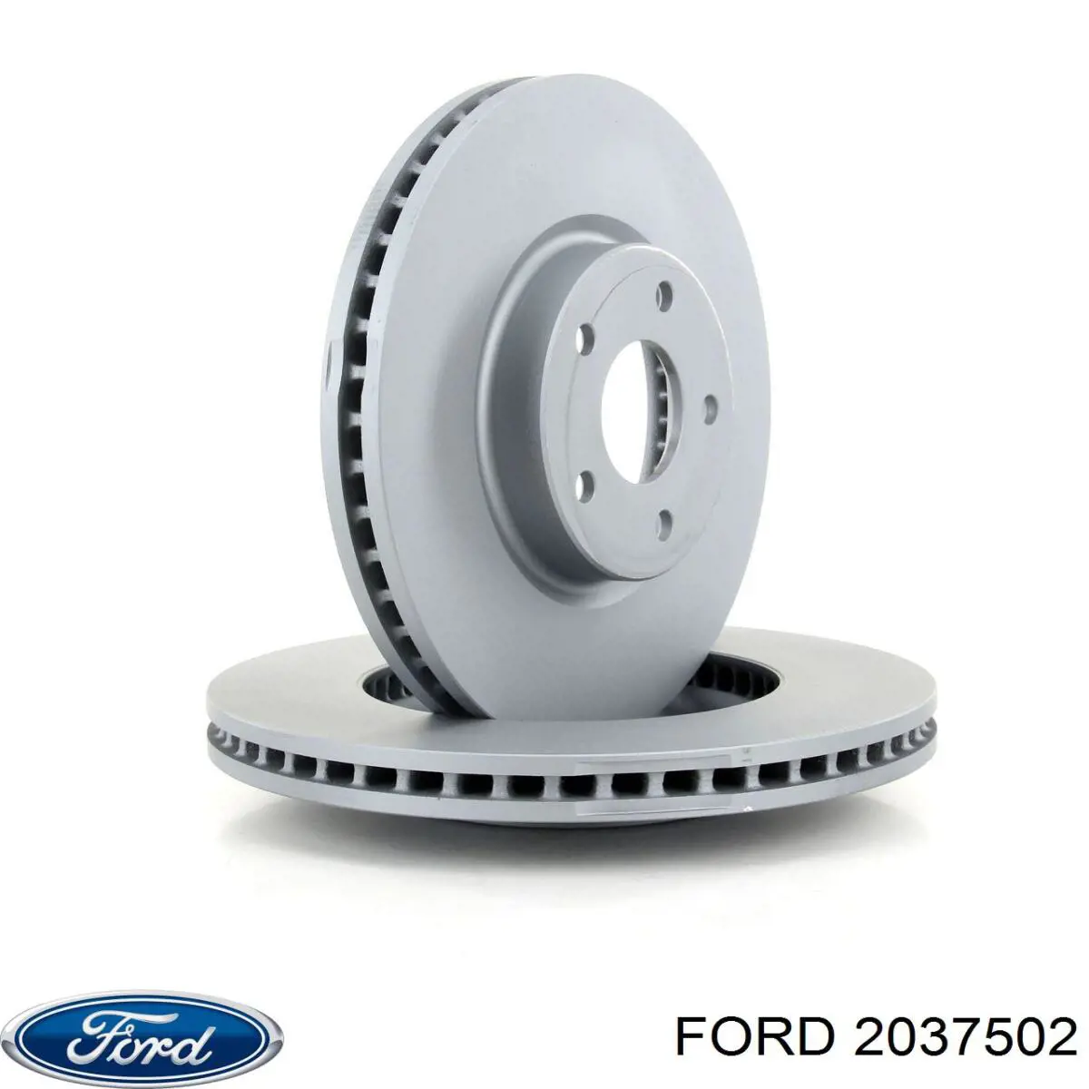 Do koszyka 2037502 Ford Tarcza hamulcowa przednia