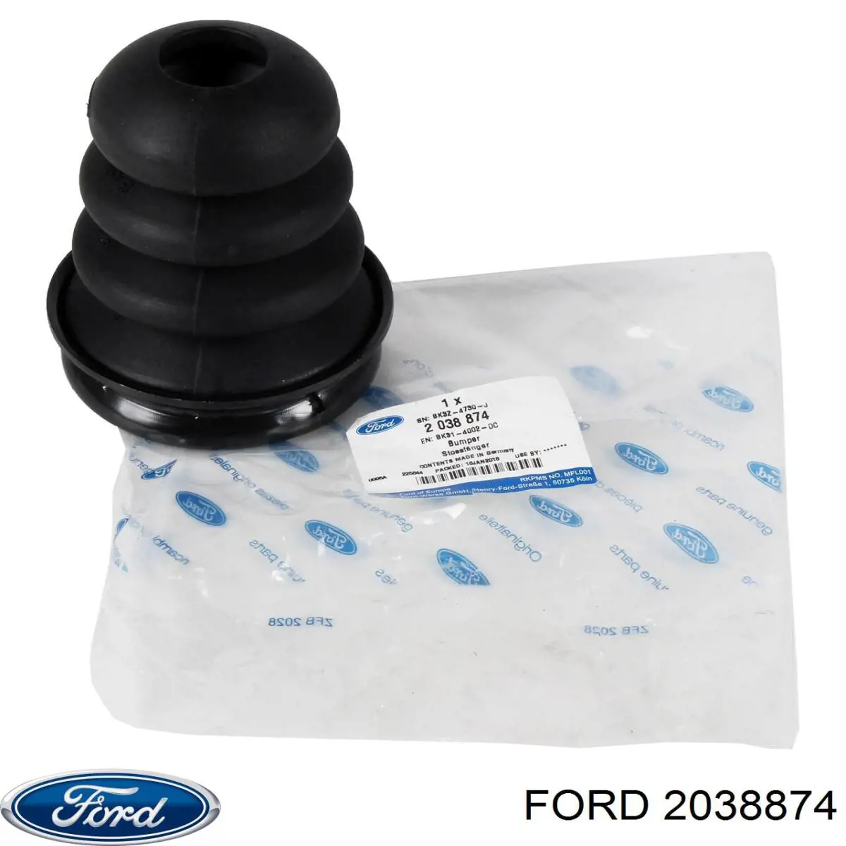 Odbój mostu tylnego Ford 2038874 cena, od 31,43 USD
