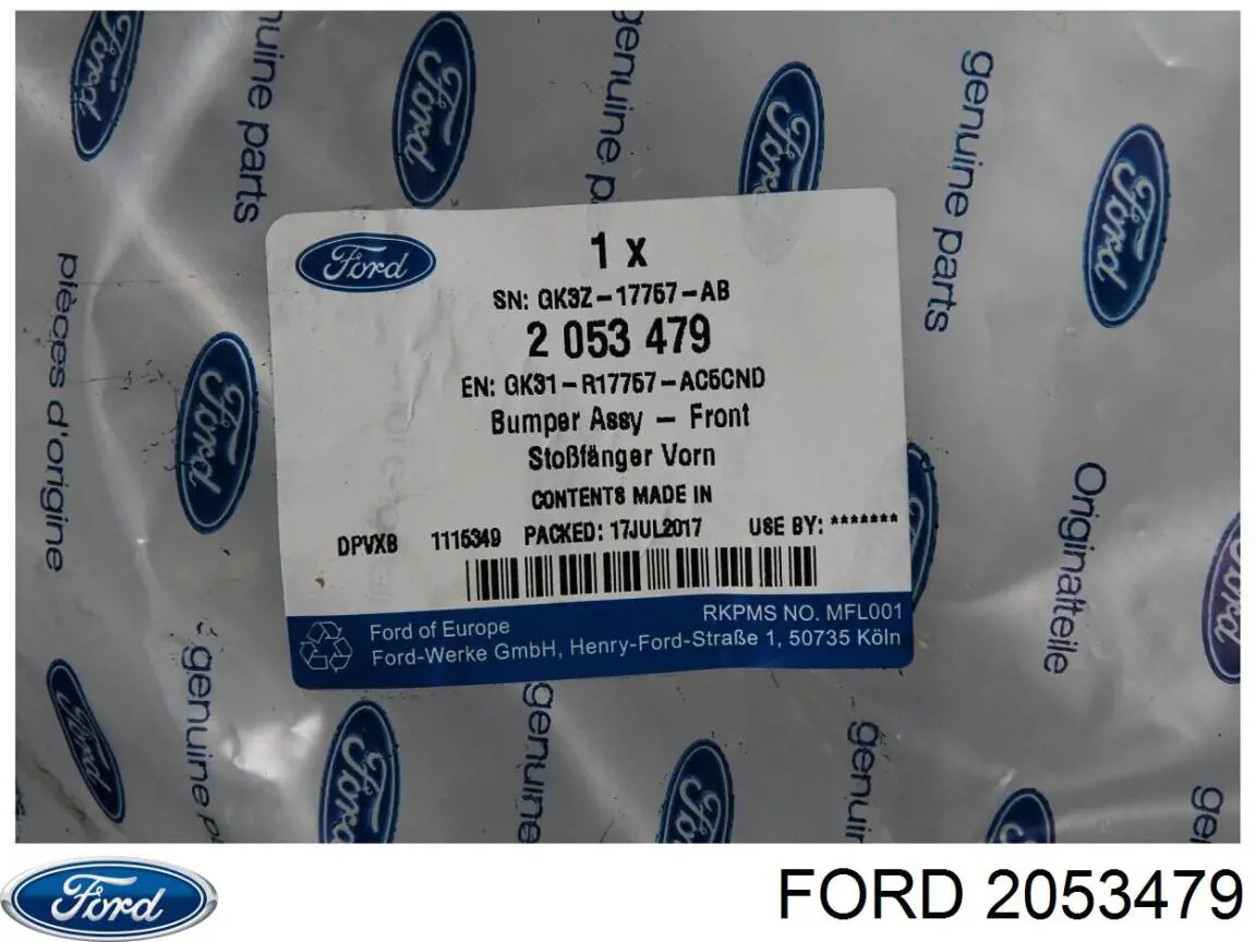 Zderzak przedni do Ford Transit VII V363