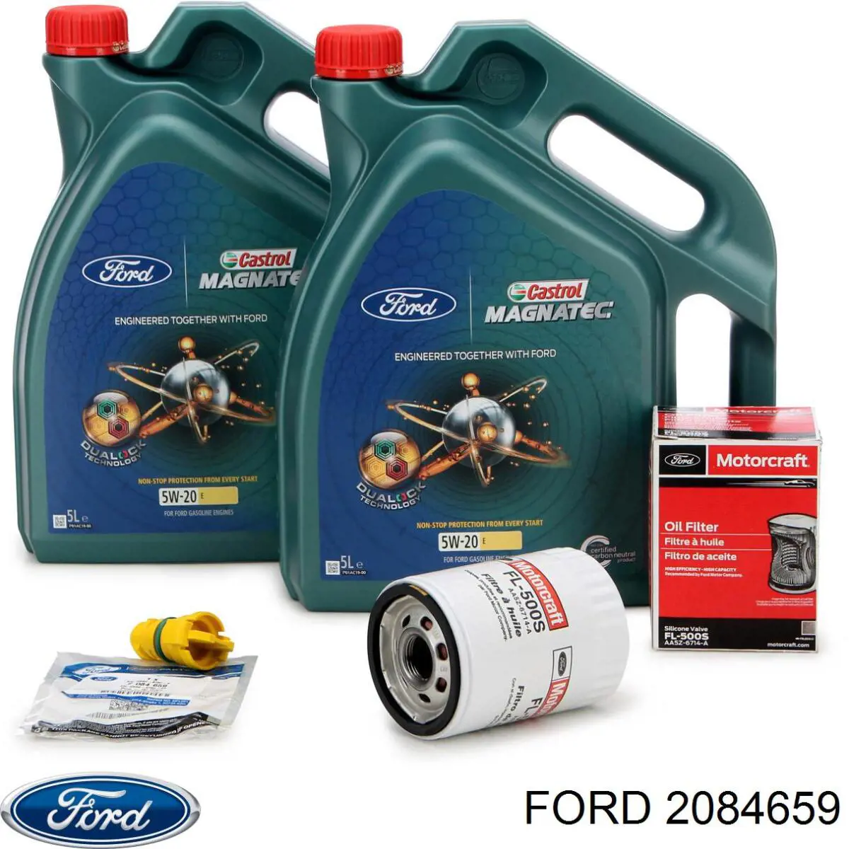 2084659 Ford Korek miski olejowej silnika