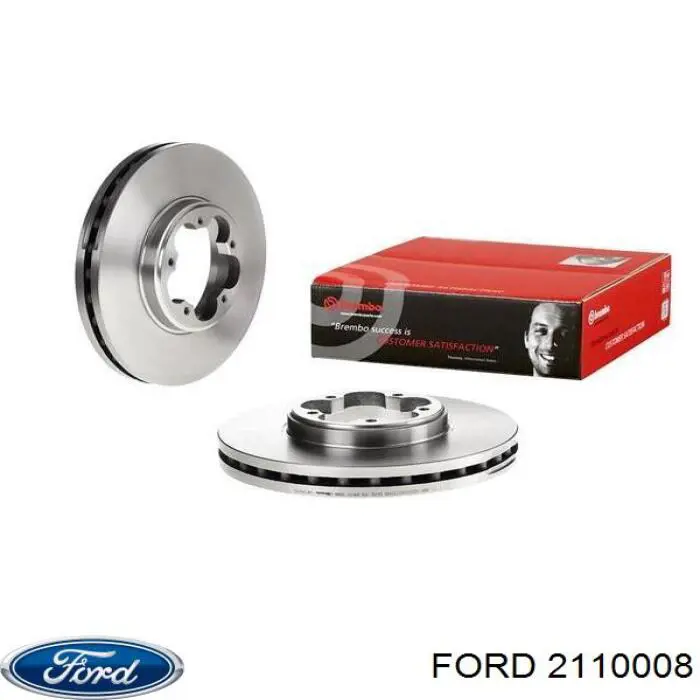 2110008 Ford Tarcza hamulcowa przednia