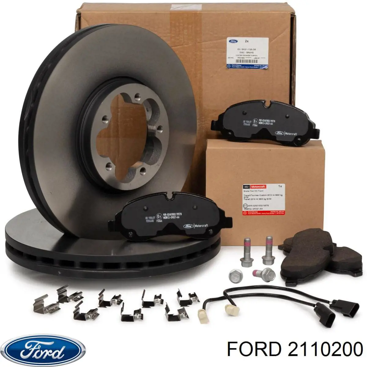 Tarcza hamulcowa przednia Ford 2110200 cena, od 80,71 USD