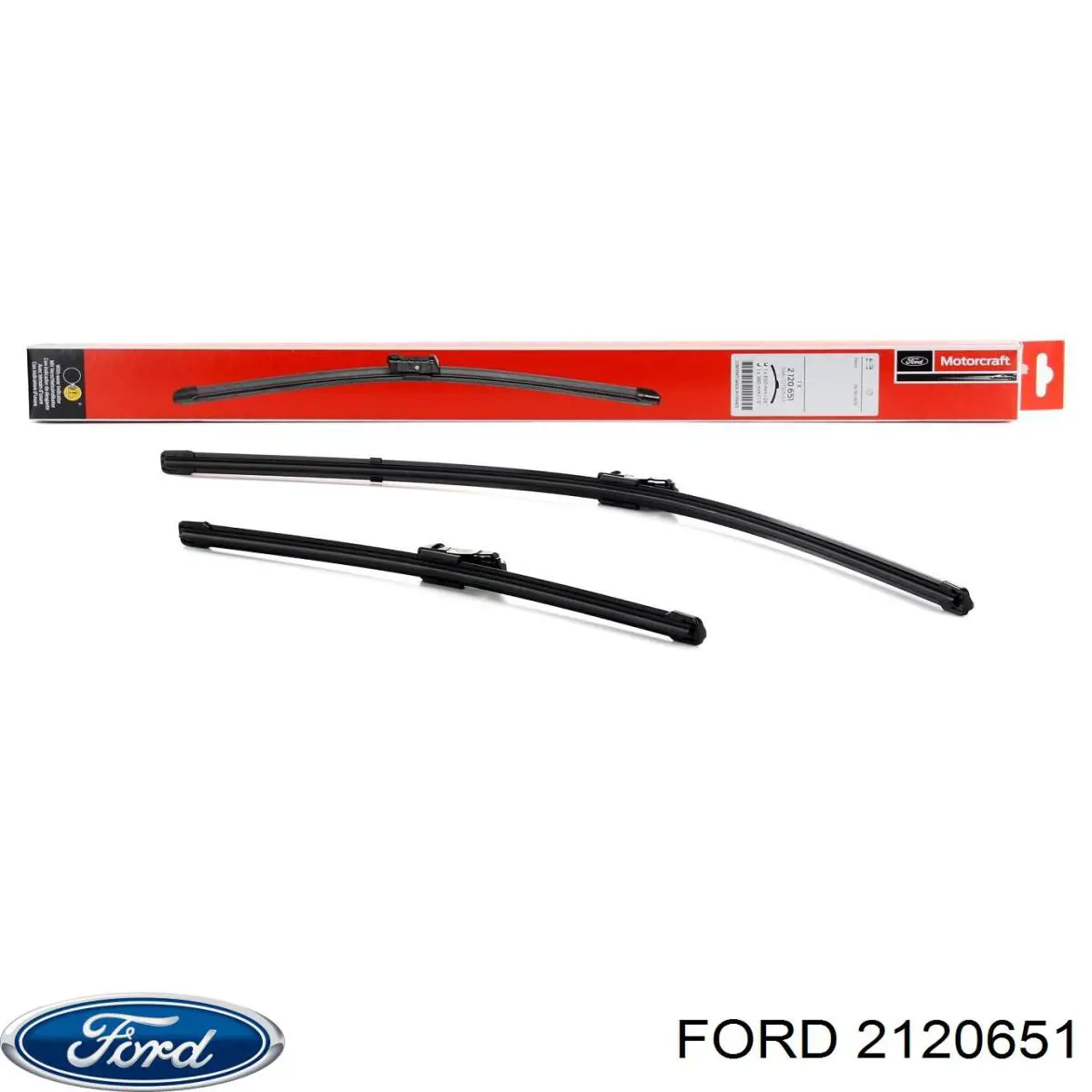 2120651 Ford Pióro wycieraczki szyby przedniej, zestaw (2 szt.)