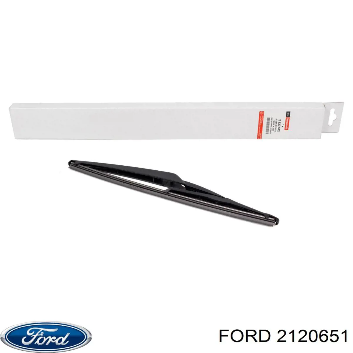 Pióro wycieraczki szyby przedniej, zestaw (2 szt.) Ford 2120651 cena, od 17,85 USD