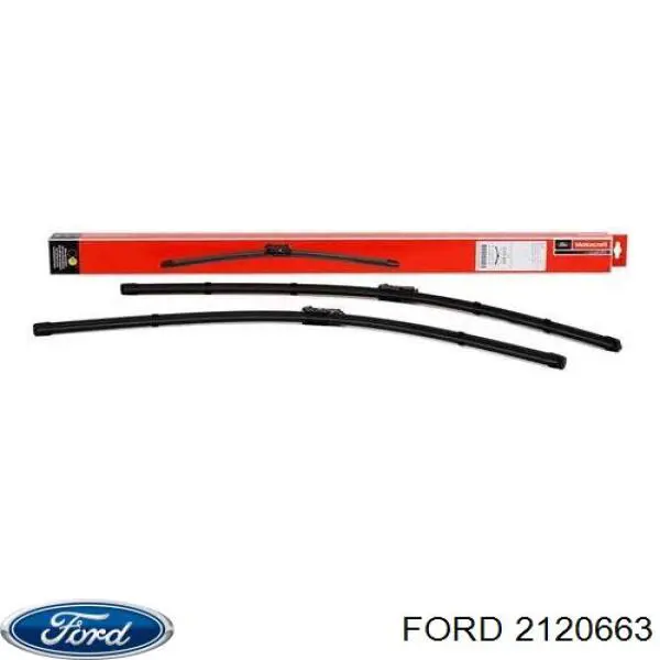 Pióro wycieraczki szyby przedniej, zestaw (2 szt.) Ford 2120663 cena, od 42,34 USD