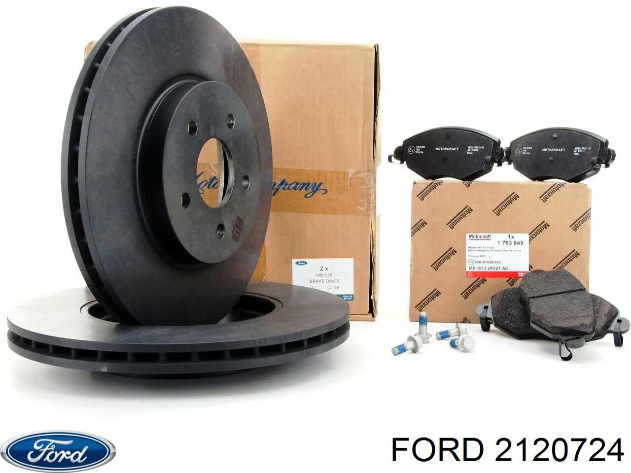 Do koszyka 2120724 Ford Pióro wycieraczki szyby przedniej, zestaw (2 szt.)