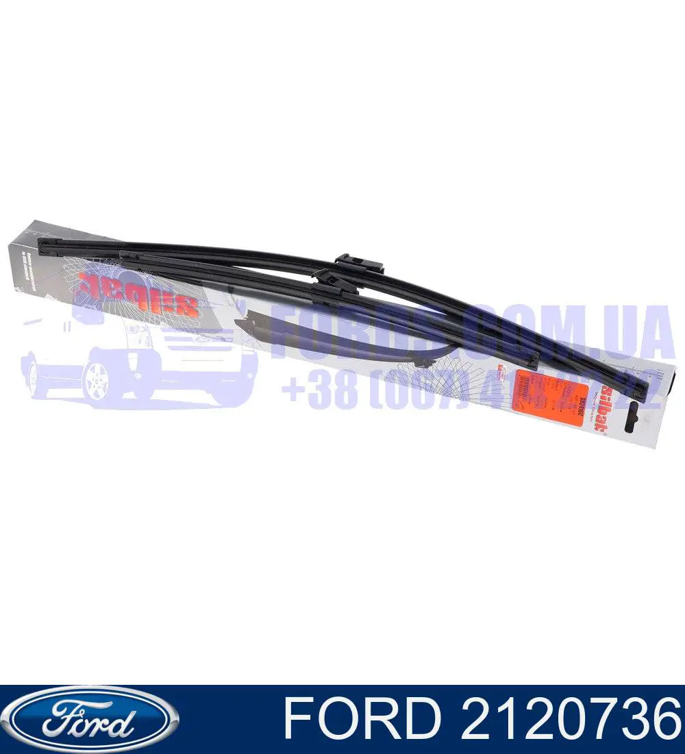 Do koszyka 2120736 Ford Pióro wycieraczki szyby przedniej, zestaw (2 szt.)