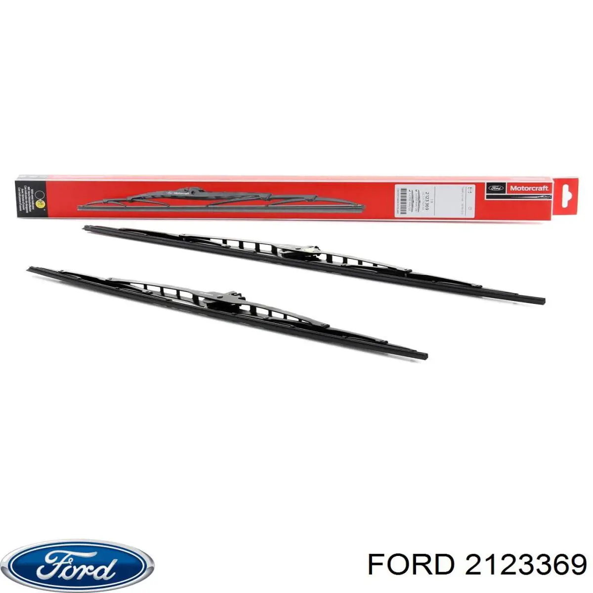 Pióro wycieraczki szyby przedniej, zestaw (2 szt.) Ford 2123369 cena, od 24,28 USD