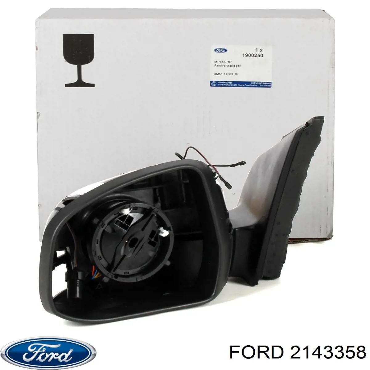 2143358 Ford Lusterko wsteczne lewe