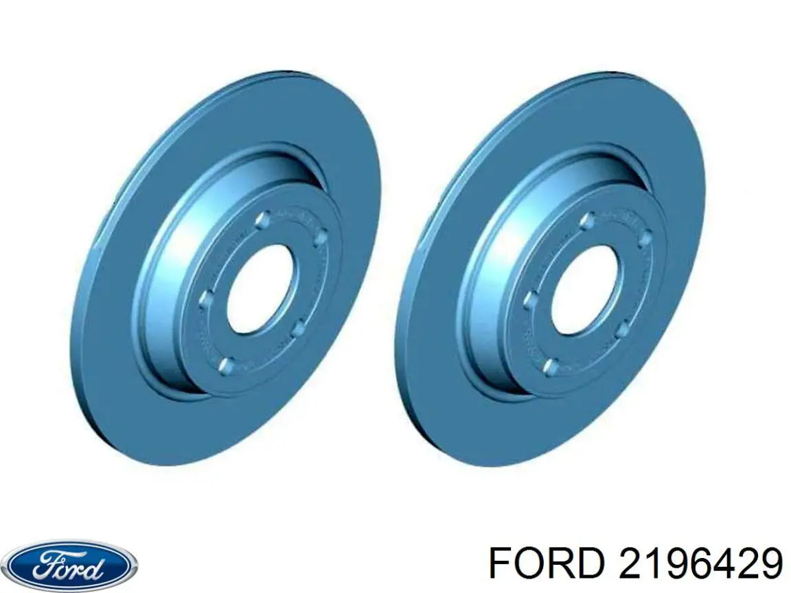 Tarcza hamulcowa przednia Ford 2196429 cena, od 47,29 USD