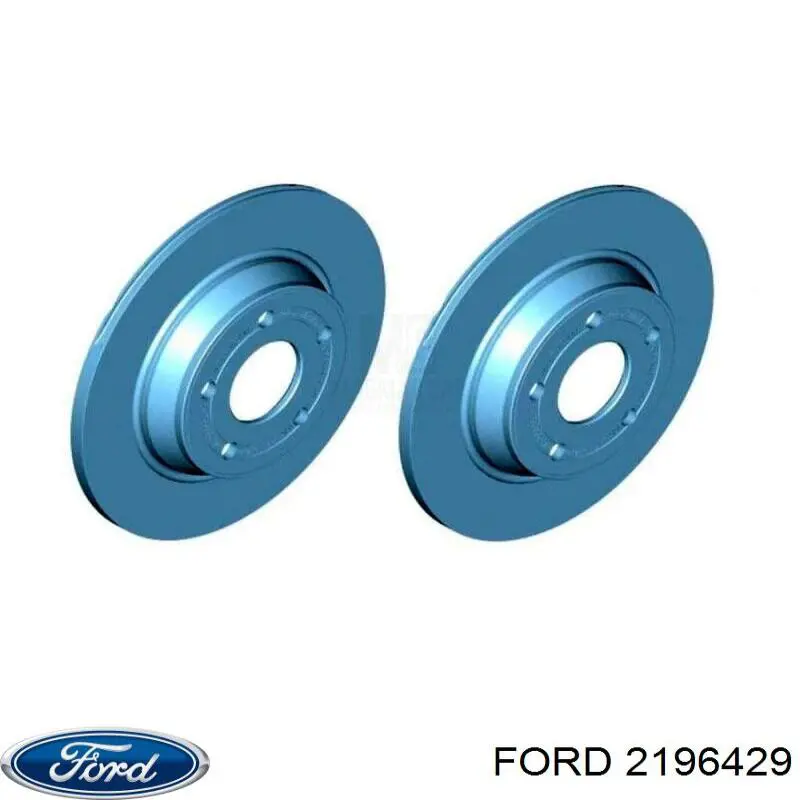 Do koszyka 2196429 Ford Tarcza hamulcowa przednia