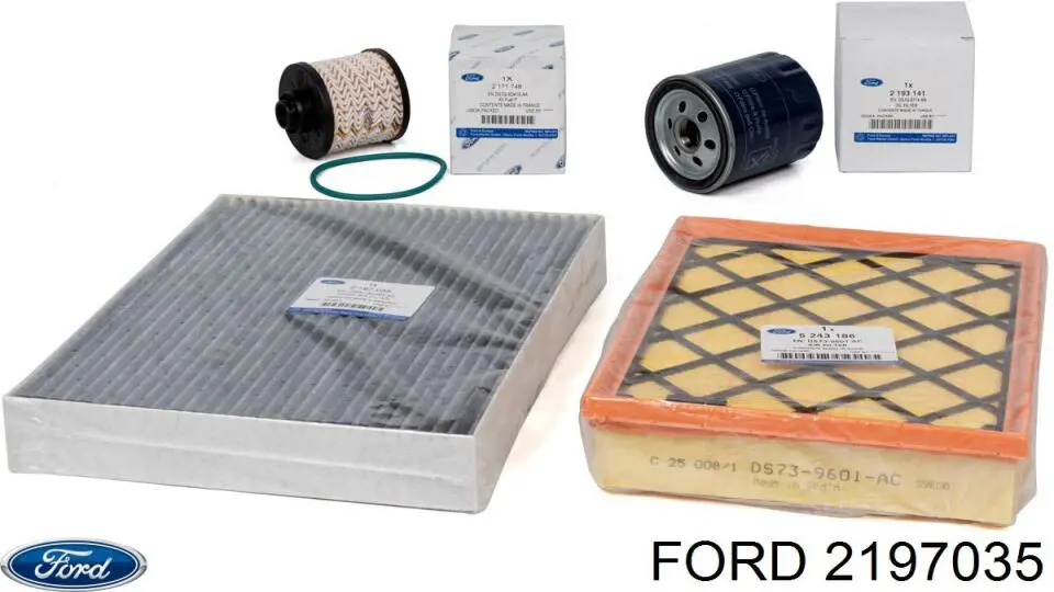 Do koszyka 2197035 Ford Filtr kabiny