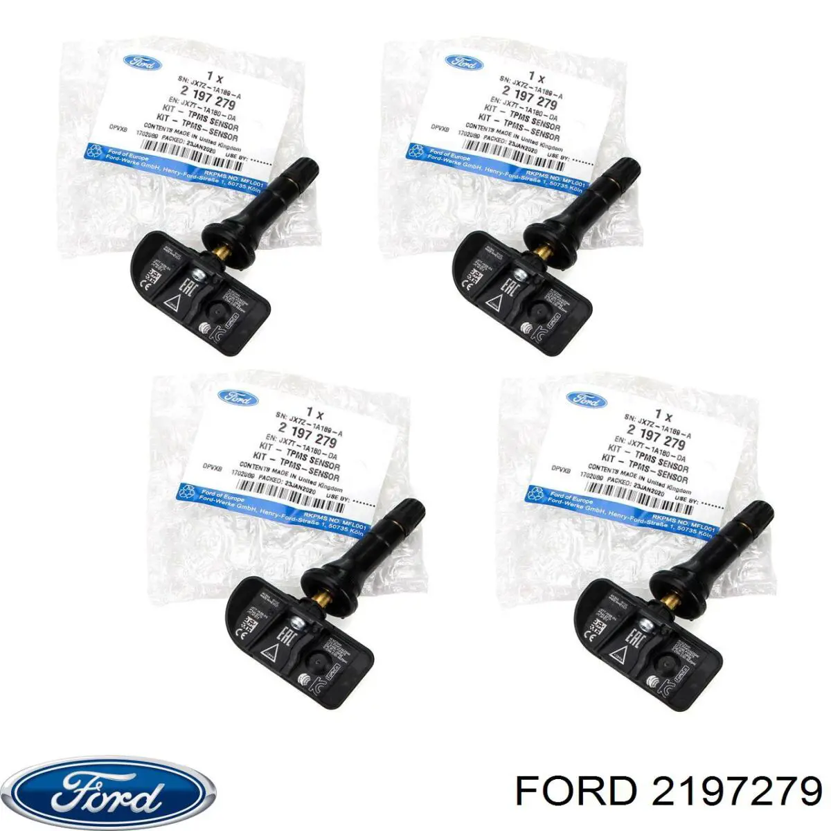 Do koszyka 2197279 Ford Czujnik ciśnienia w oponach