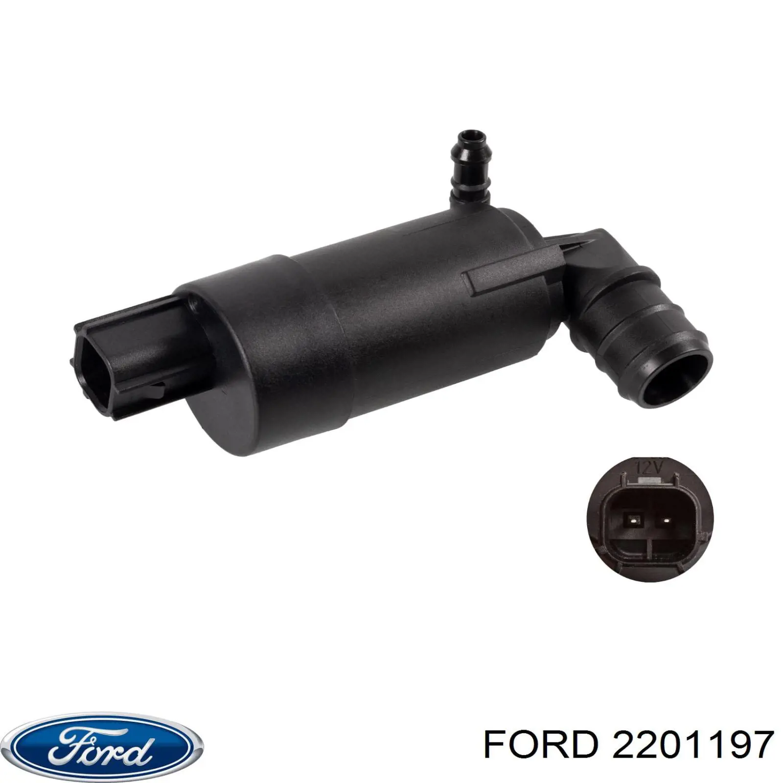 Pompka spryskiwacza szyby przedniej Ford 2201197 cena, od 23,47 USD