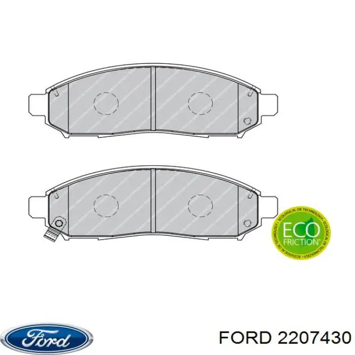 Do koszyka 2207430 Ford Filtr powietrza