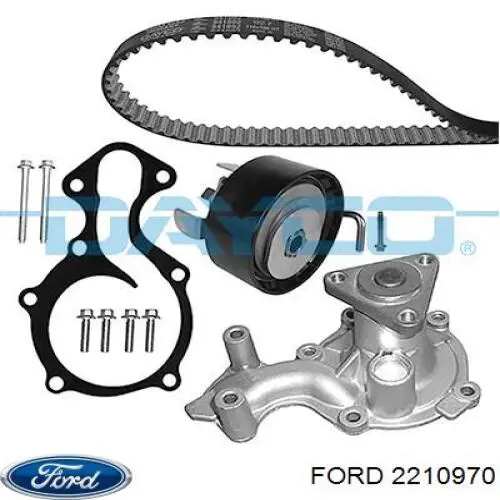 Pasek rozrządu, zestaw Ford 2210970 cena, od 190,46 USD