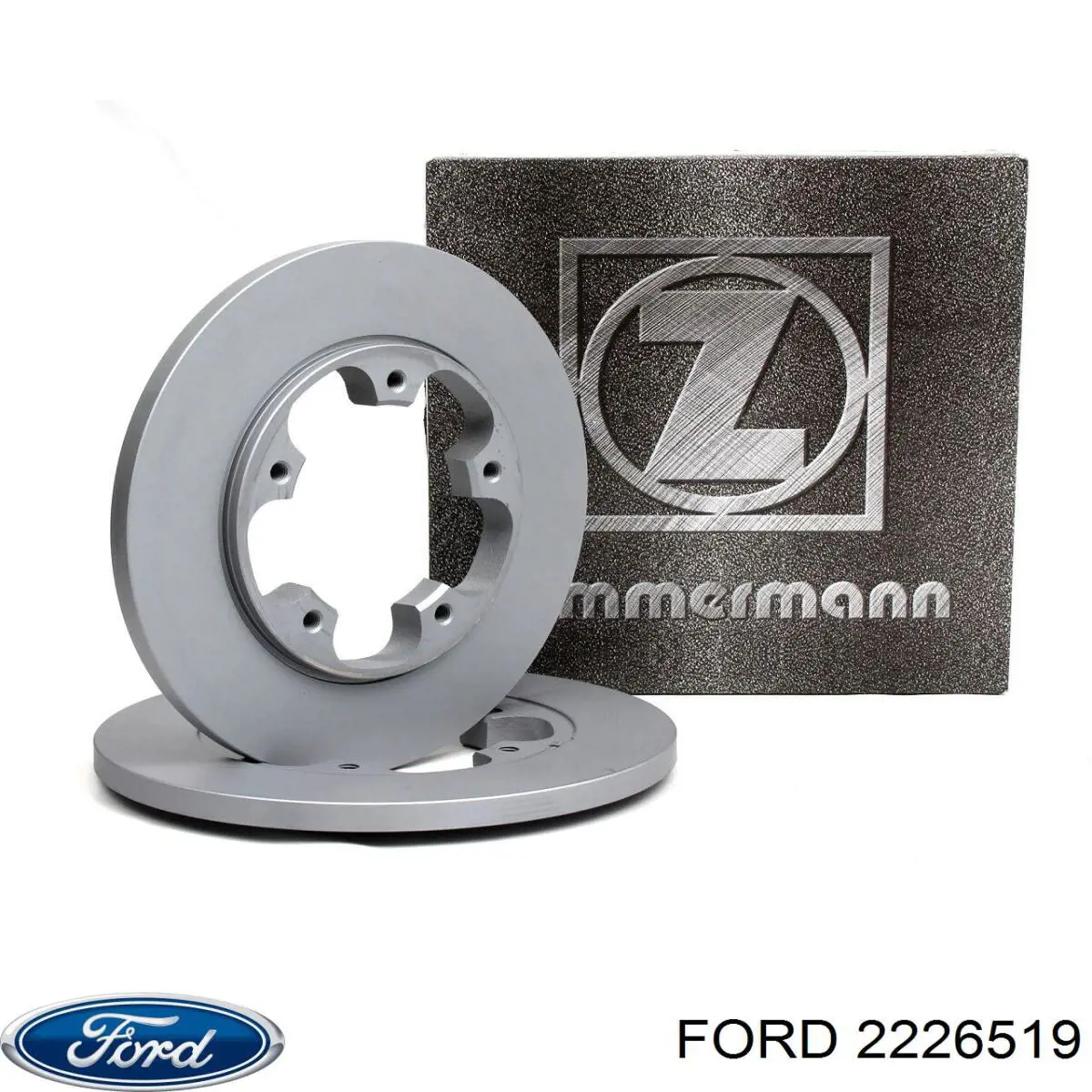 2226519 Ford Tarcza hamulcowa tylna