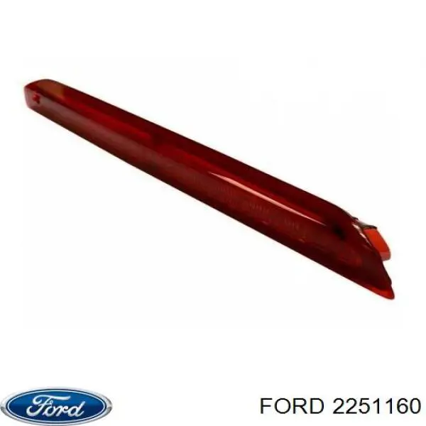 Do koszyka Lampa stop tylna dodatkowa Ford Kuga II CBS